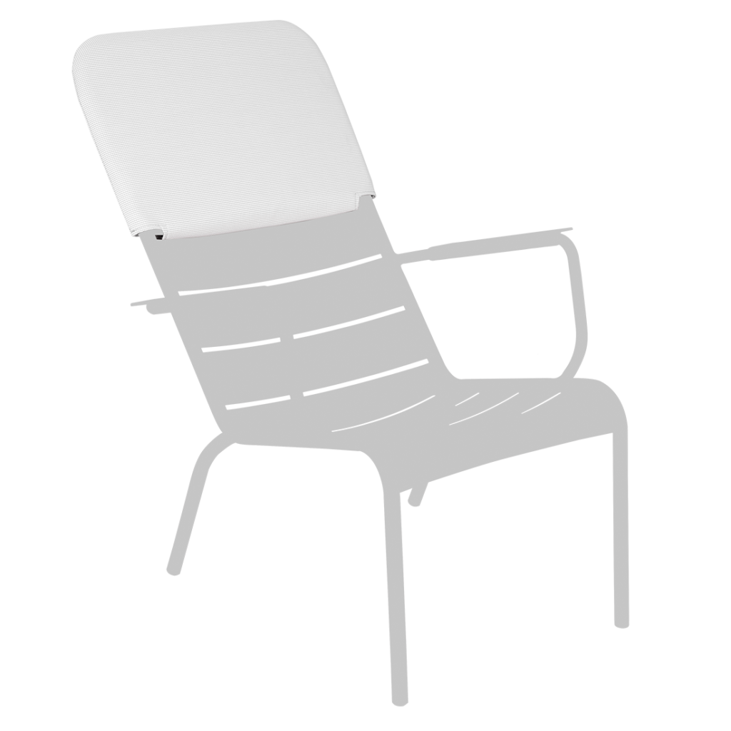 appui-tete pour fauteuil bas pour jardin luxembourg gris argile stereo