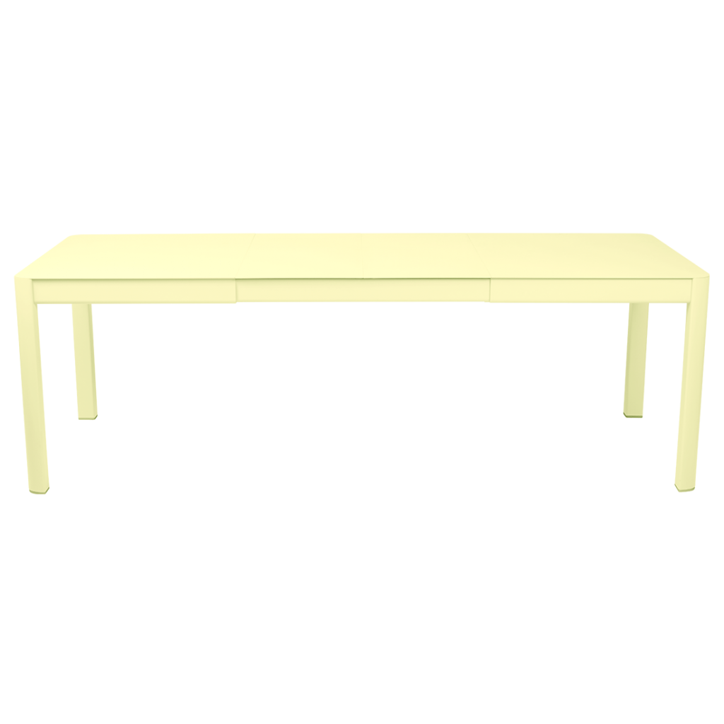 Une image d’un bureau jaune sur fond blanc.