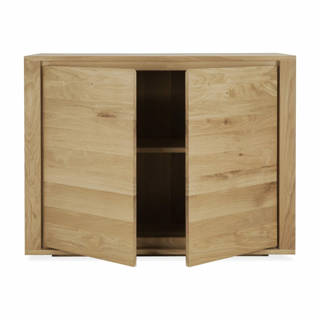 Un Dressoir Shadow en chêne 2 portes.