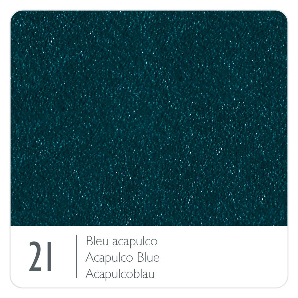 Pouf bleu jacobo acapulco bleu.