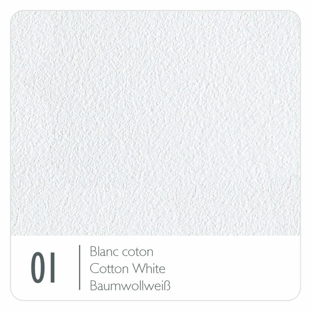 Un fond blanc avec les mots blanc coton blanc.