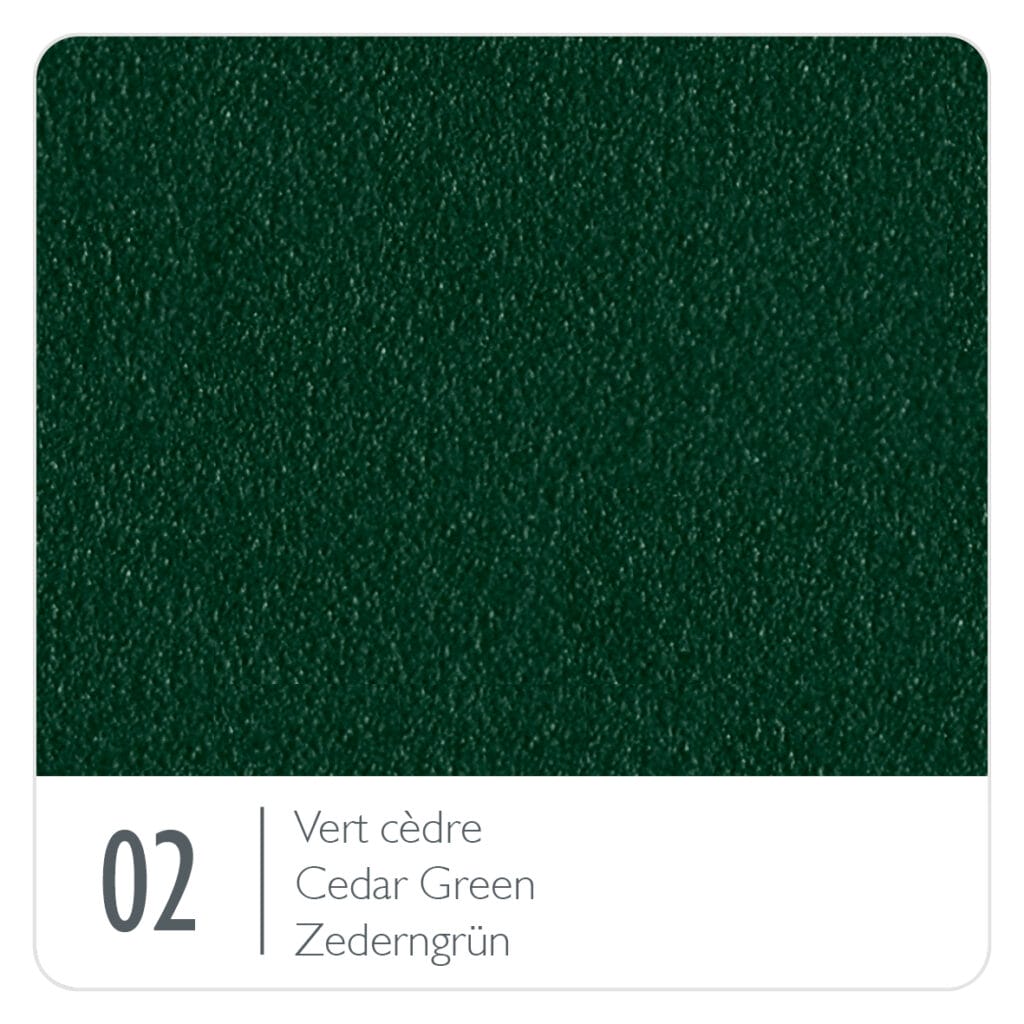 Un fauteuil verdote avec un tissu vert.