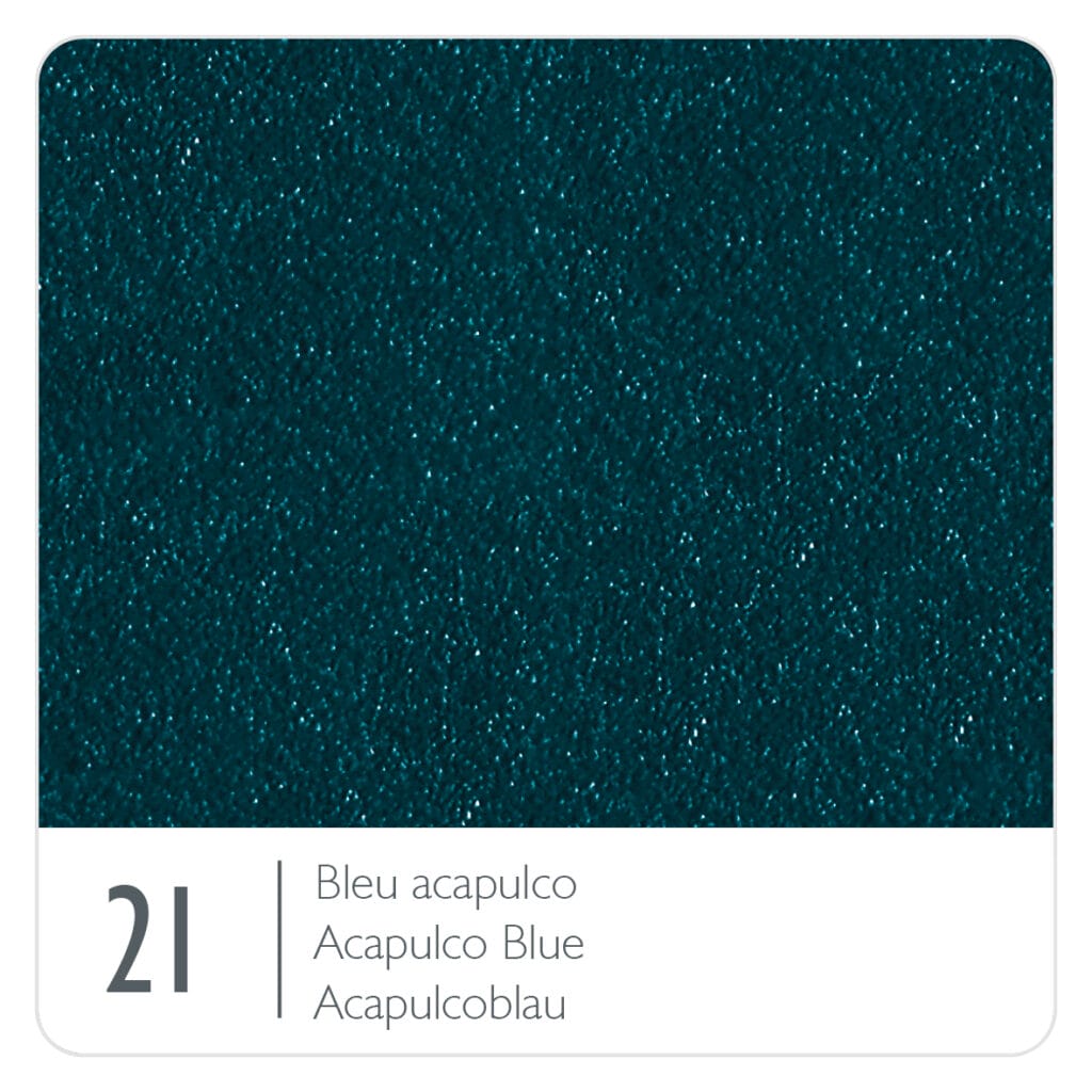 Fauteuil repas bleu jacobo acapulco bleu, vert opaline.