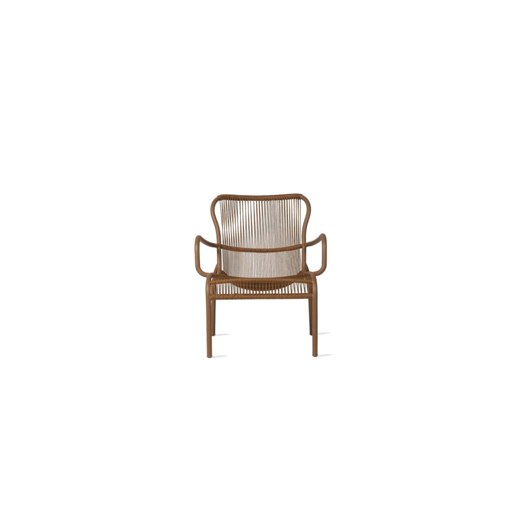 Un Fauteuil lounge Loop sur fond blanc.