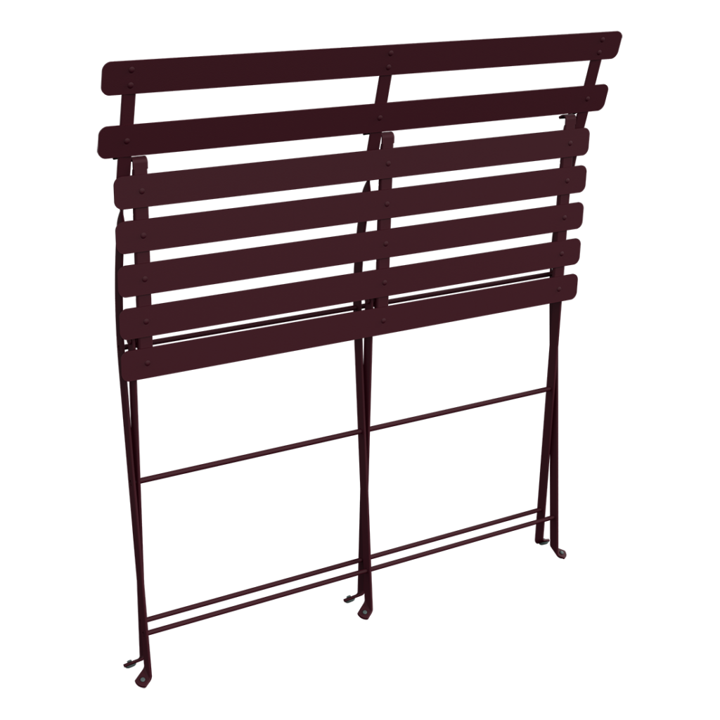 Escalier de secours à l'extérieur d'un bâtiment, conçu dans le style Banquette Bistro.